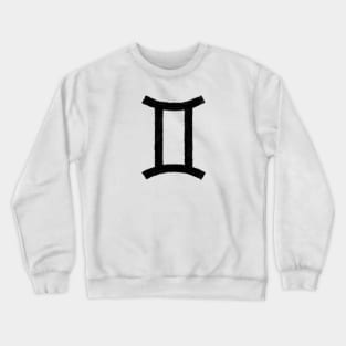 GEMINI SYMBOL IN OIL Crewneck Sweatshirt